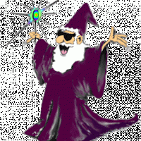 Cool Wizard in Shades.gif