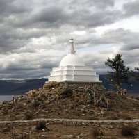 Russia, Ogoy Island, Enlightenment Stupa.JPG