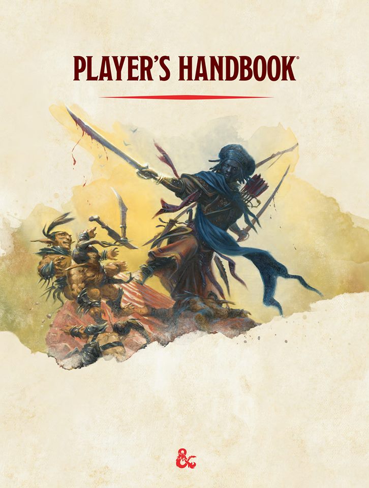 5E PLAYER'S HANDBOOK Interior Art Preview; Filmed Live LOST MINE OF