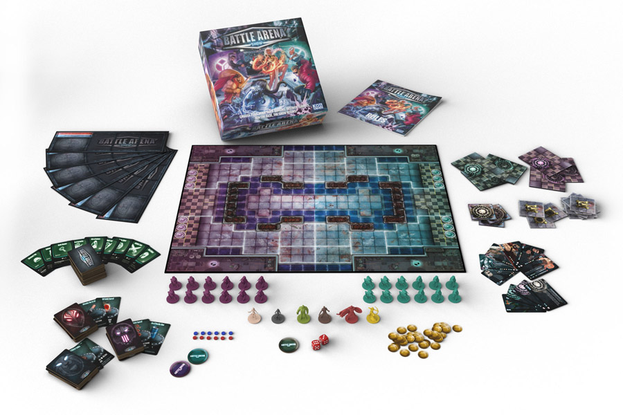 [Kickstarter] Battle Arena Show, the MOBA inspired miniatures board game!