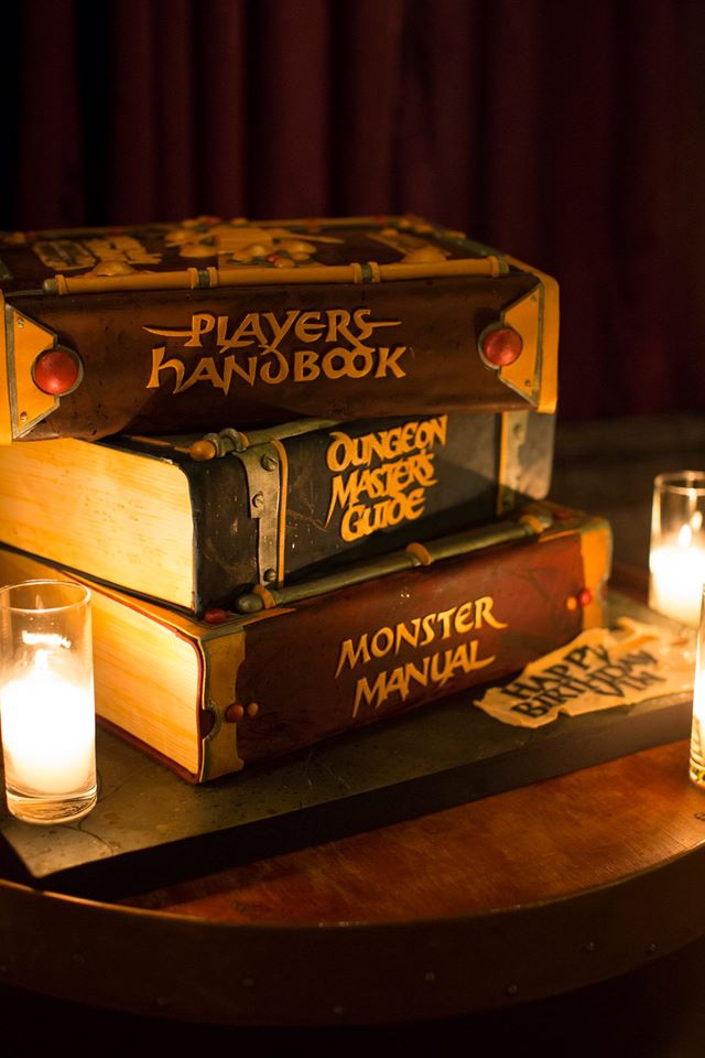 Vin Diesel's D&D Birthday Cake