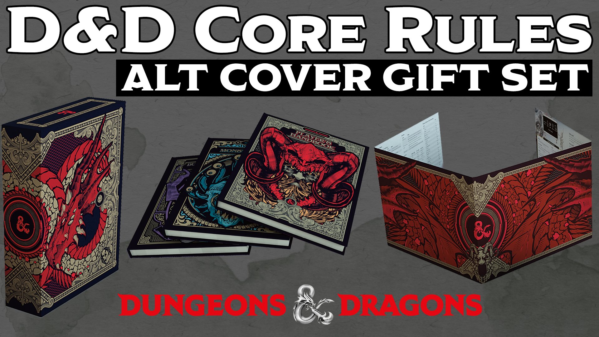 Image result for D&D core rulebook gift set