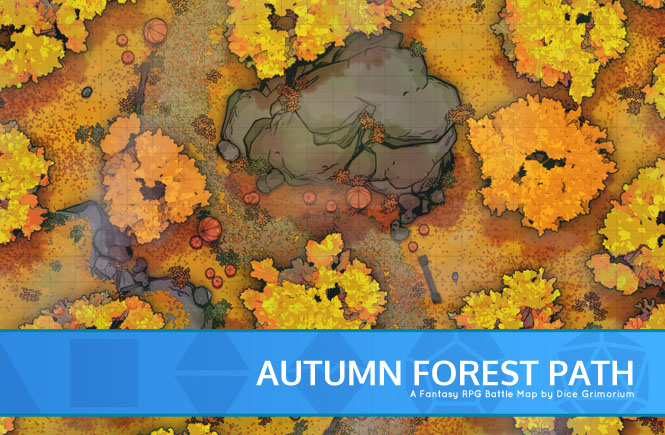 Forest Path VTT Map Set