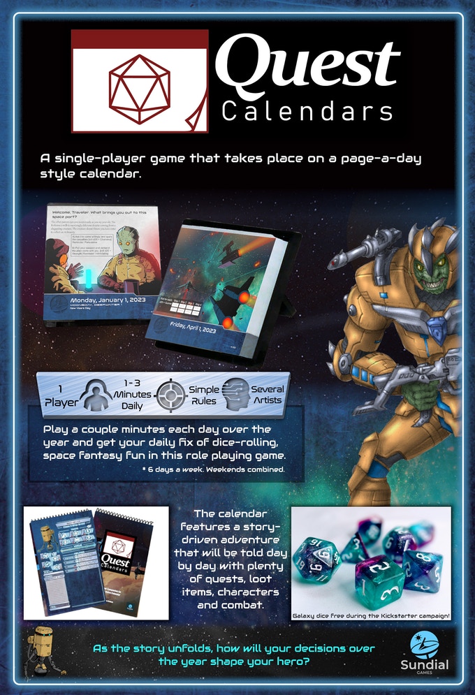 RPG Crowdfunding News 2023 Quest Calendar, PIRATE Fragged