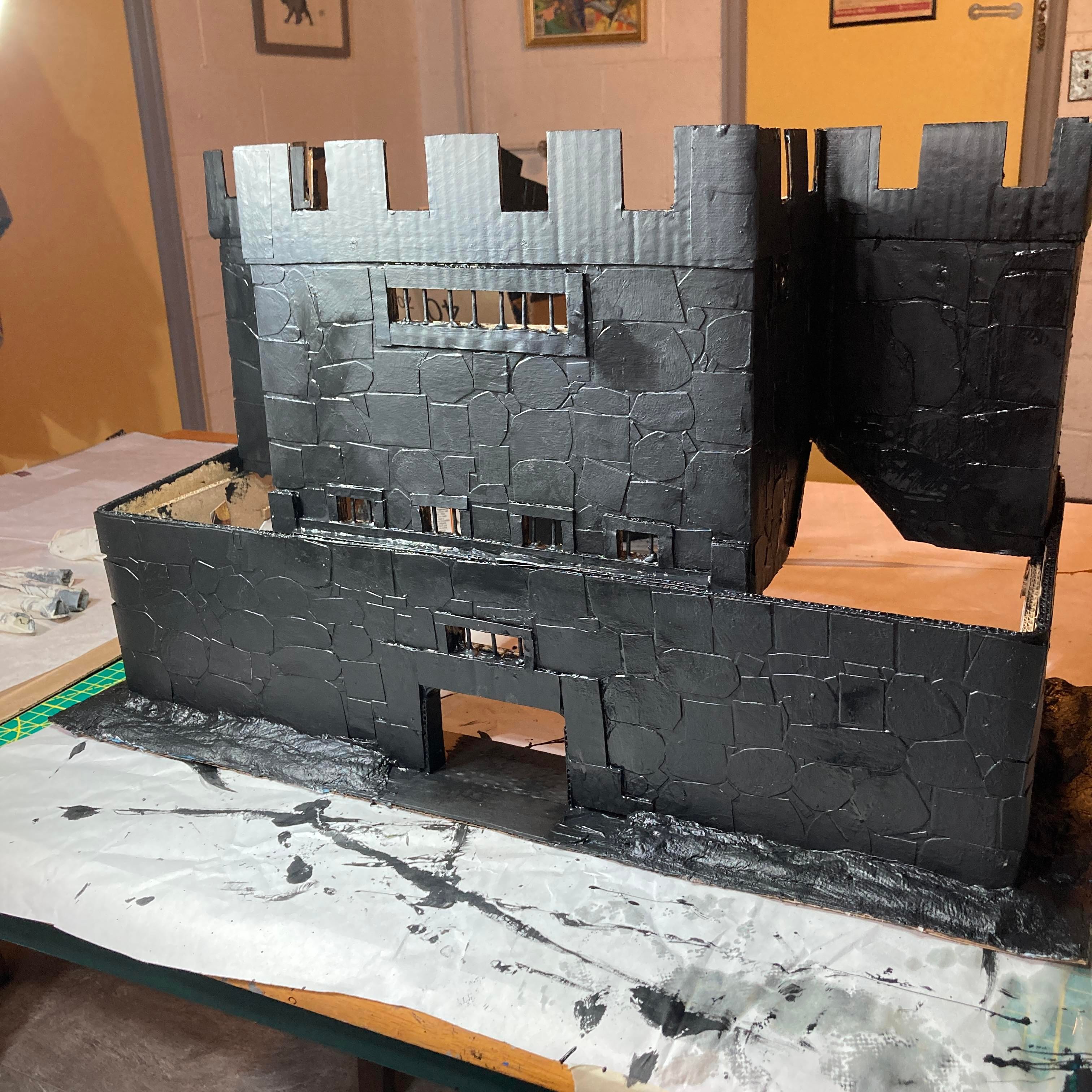 Art] Getting into crafting with XPS foam and I'm in love. Made a dice  tower! : r/DnD