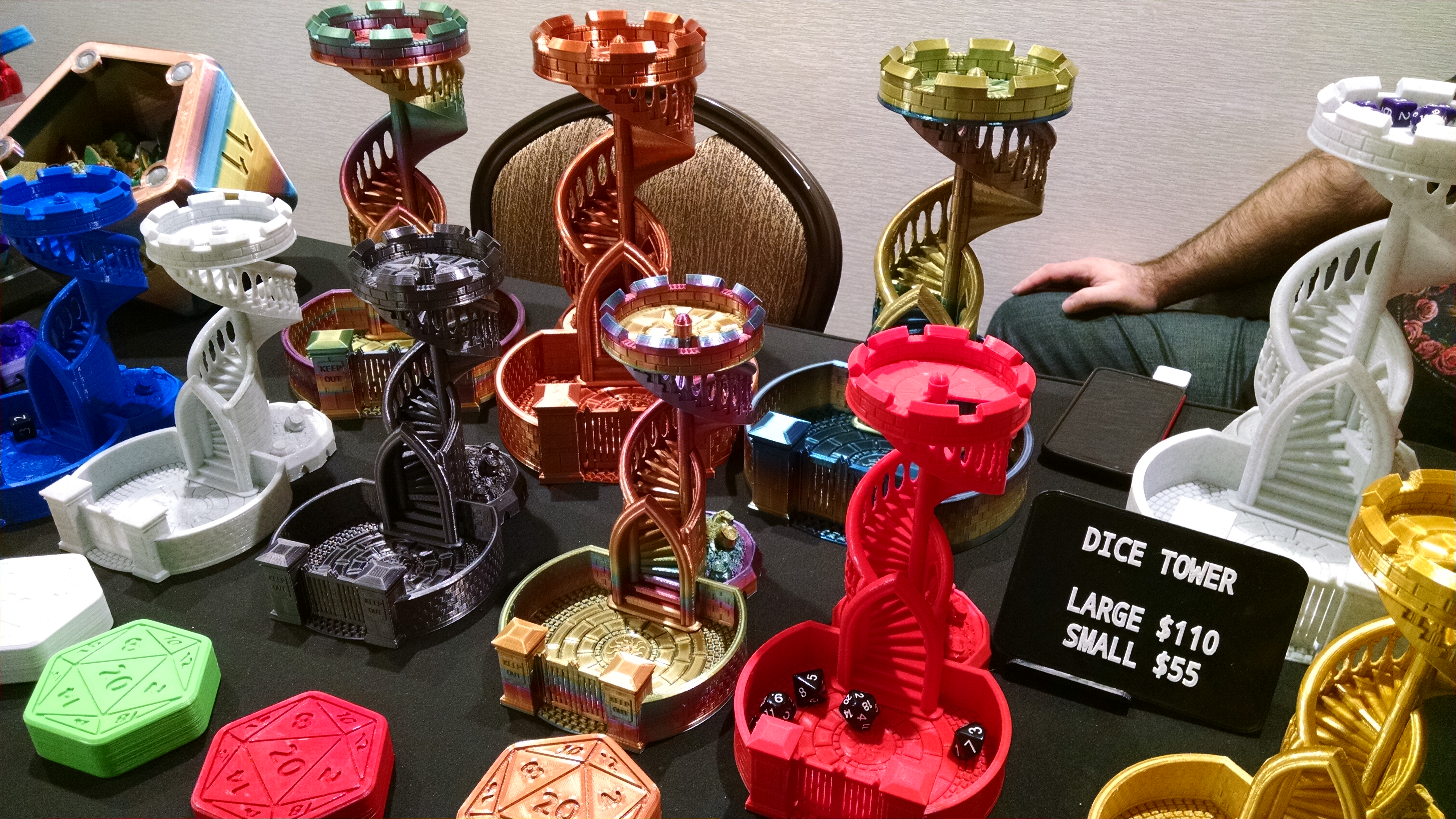 3D printed dice towers.jpg