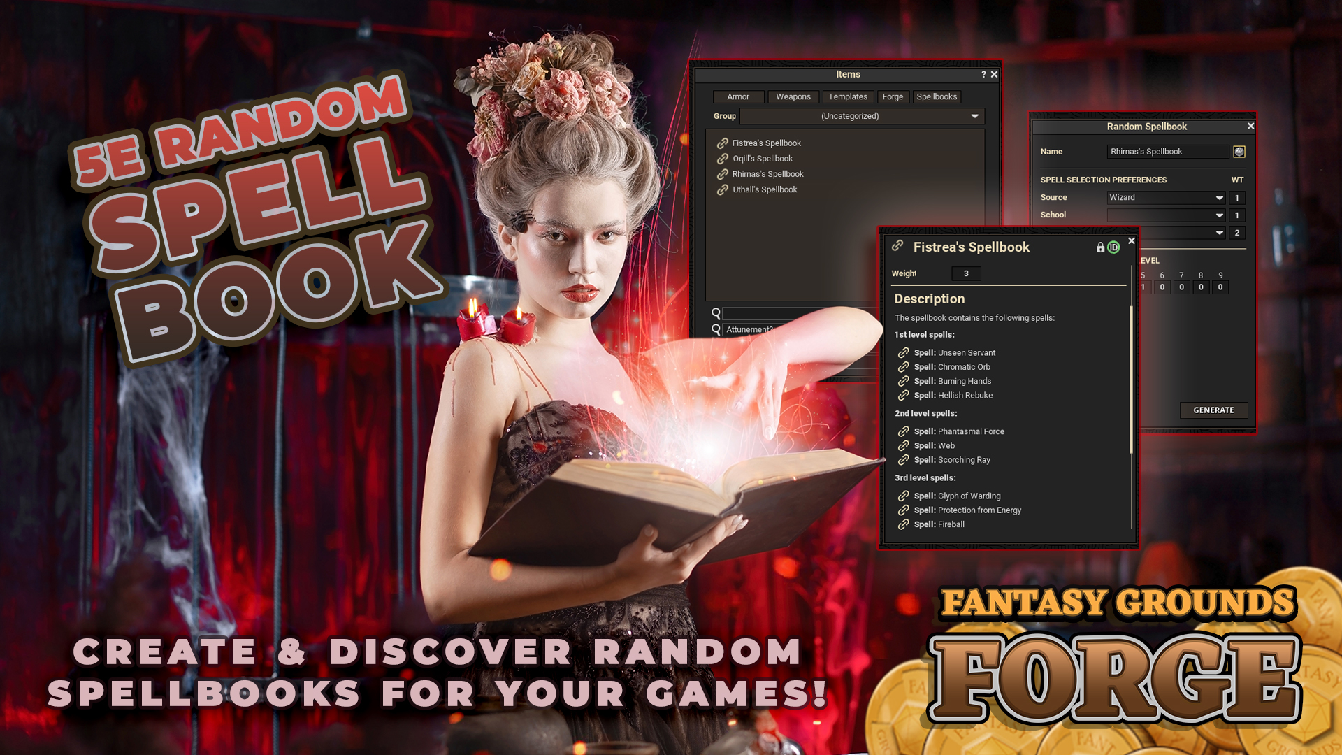 Random Spellbook Generator (FG VTT) EN World Tabletop RPG & Reviews