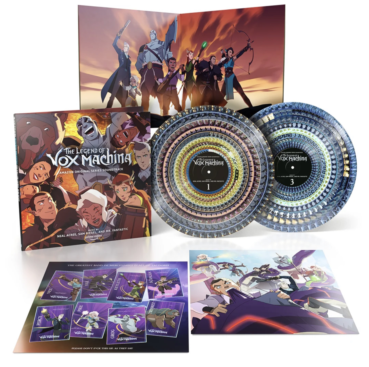 Image for article titled The Vox Machina Vinyl Gets the Whole Party Back on Track