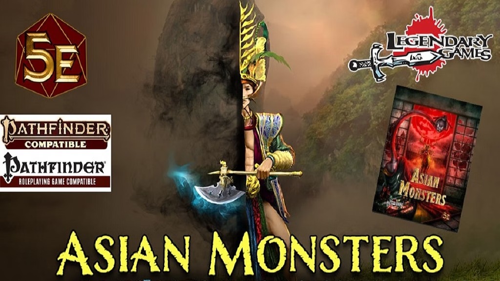 Asian Monsters for DnD 5E, Pathfinder 1E, & Pathfinder 2E.jpg