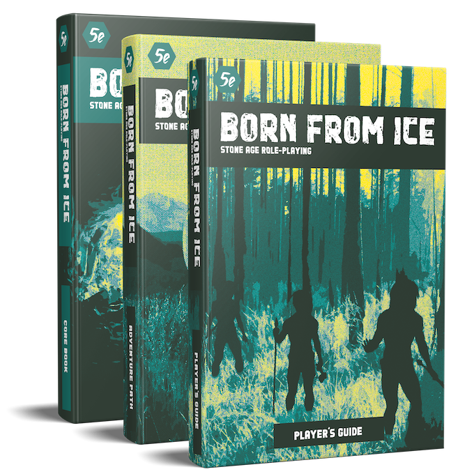 Born from Ice All books.png