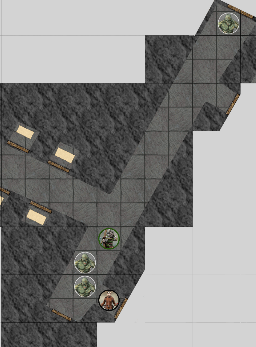 Corridor Fight -  Round 15 Caerth rushes into danger.png