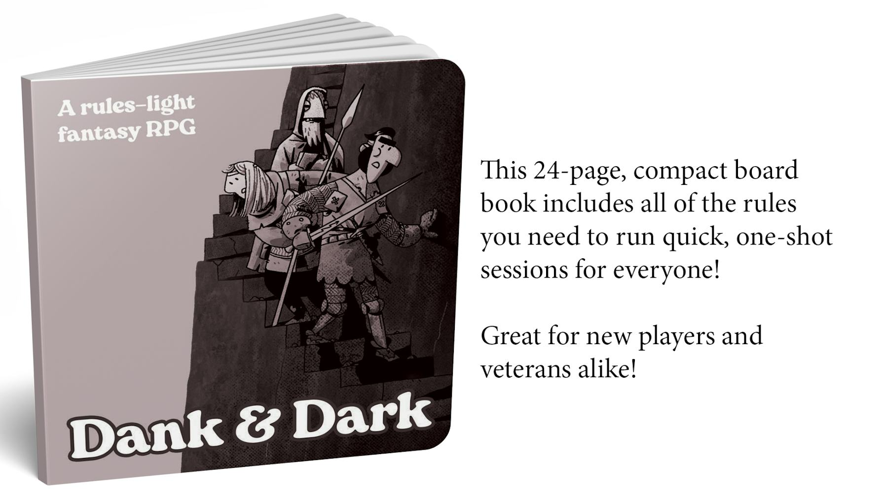 Dank and Dark, the World's Only Board Book Roleplaying Game!.png