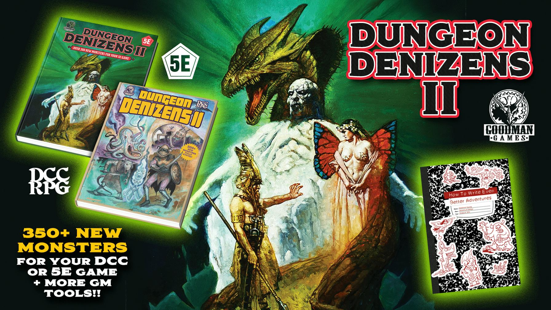 Dungeon Denizens 2, How To Write Even Better Adventures, & More GM Tools.png