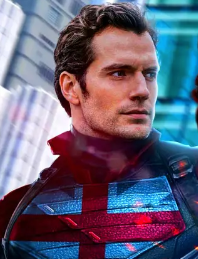 Cavill as Marvell Captain Britain.