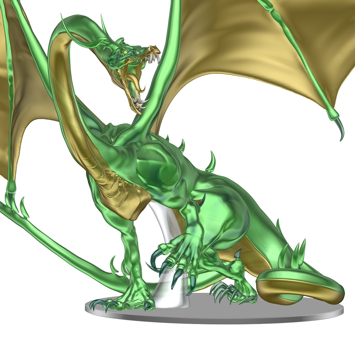 D&D General - WizKids Emerald Dragon Miniature | EN World | Dungeons &  Dragons | Tabletop Roleplaying Games