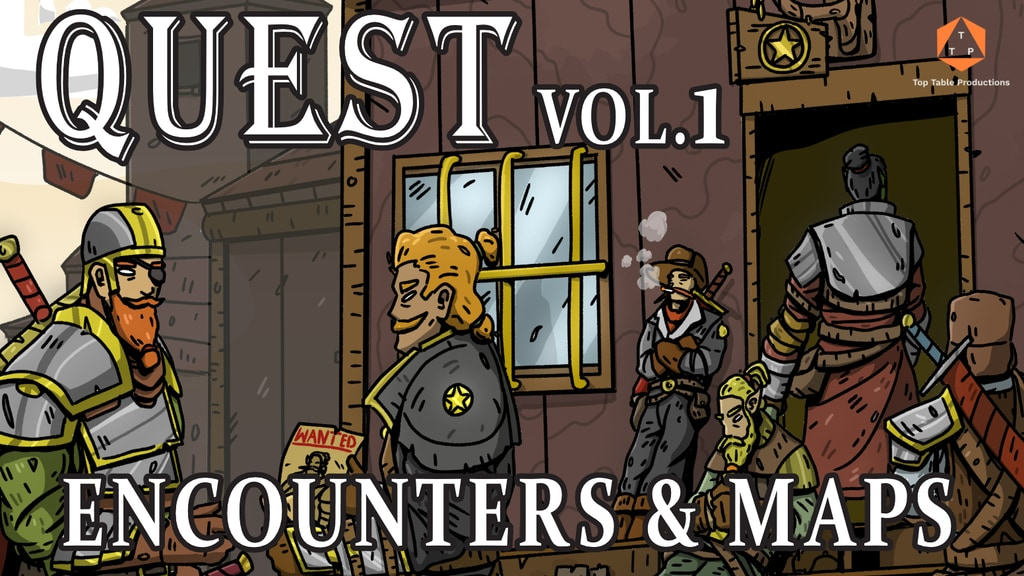 Encounters & Maps for D&D 5E - QUEST Vol 1..png