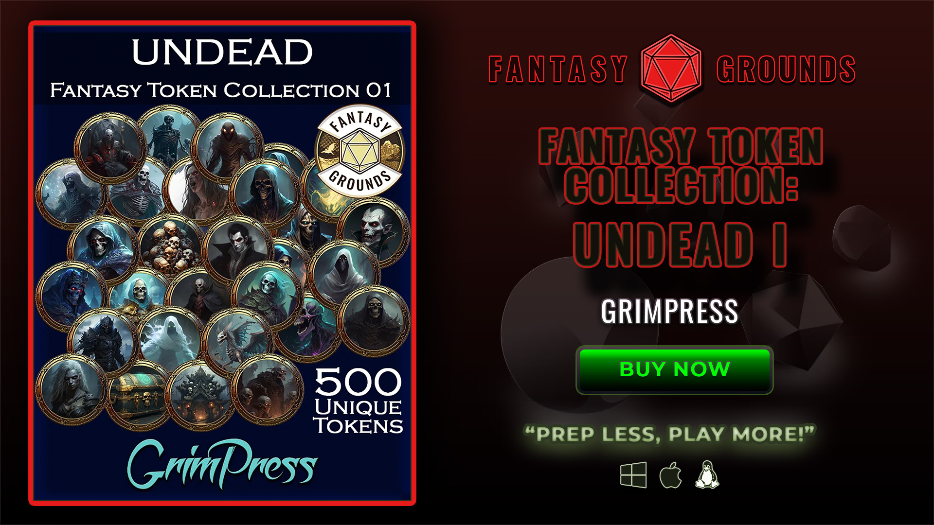 Fantasy Token Collection - Undead 01 (GPFGFTPUND0105).jpg