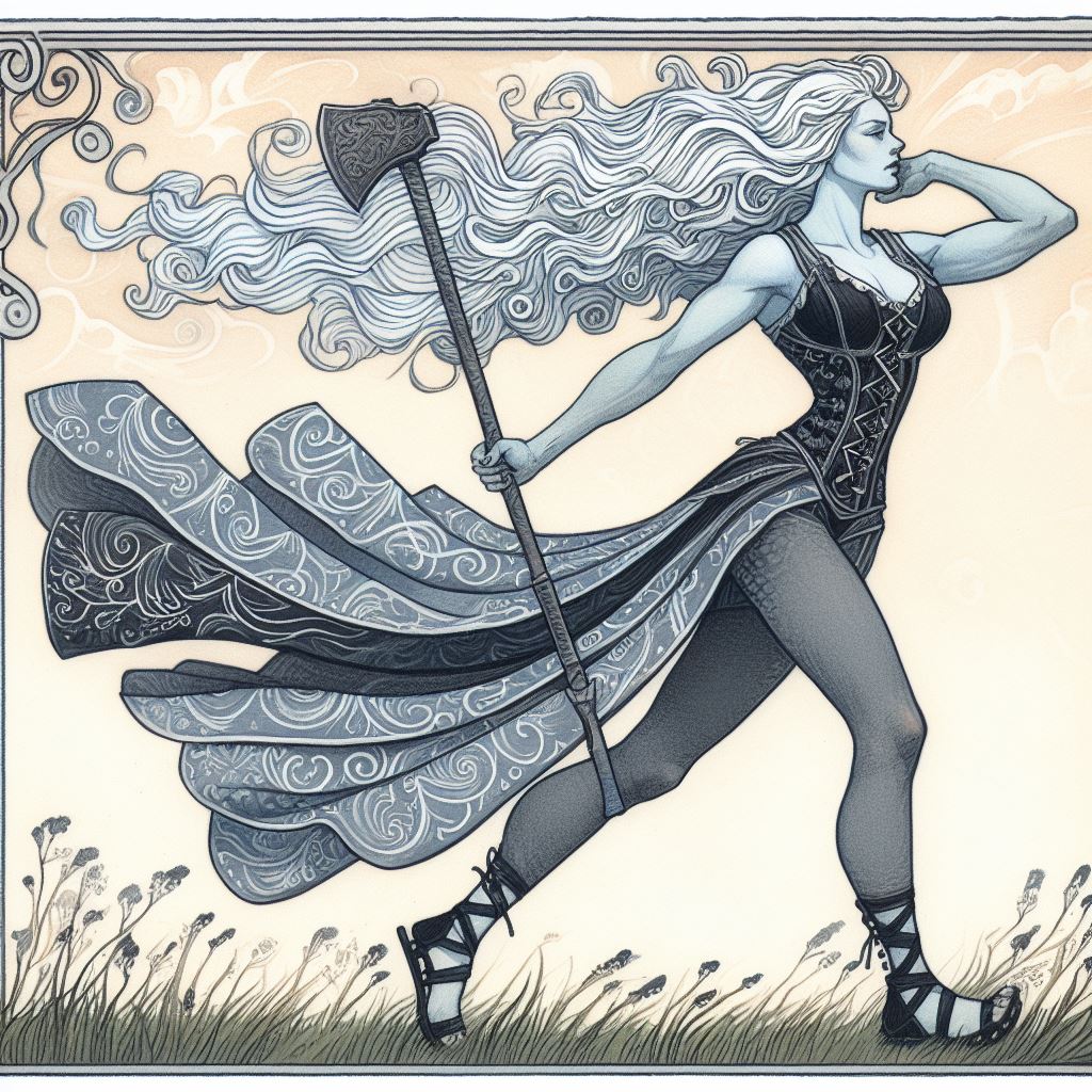 Female Air genasi barbarian.jpg