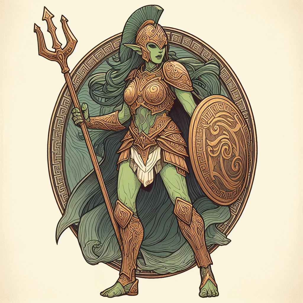 Female Water genasi paladin.jpg