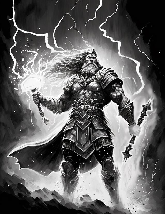Finished Epic Cleric of Thor illustration 25%.jpg