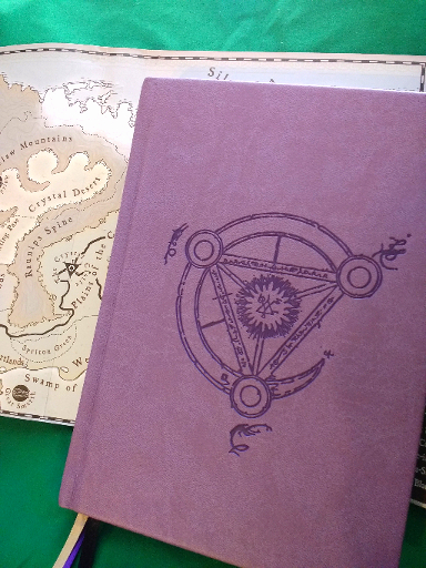 front cover, and world map inside dust jacket