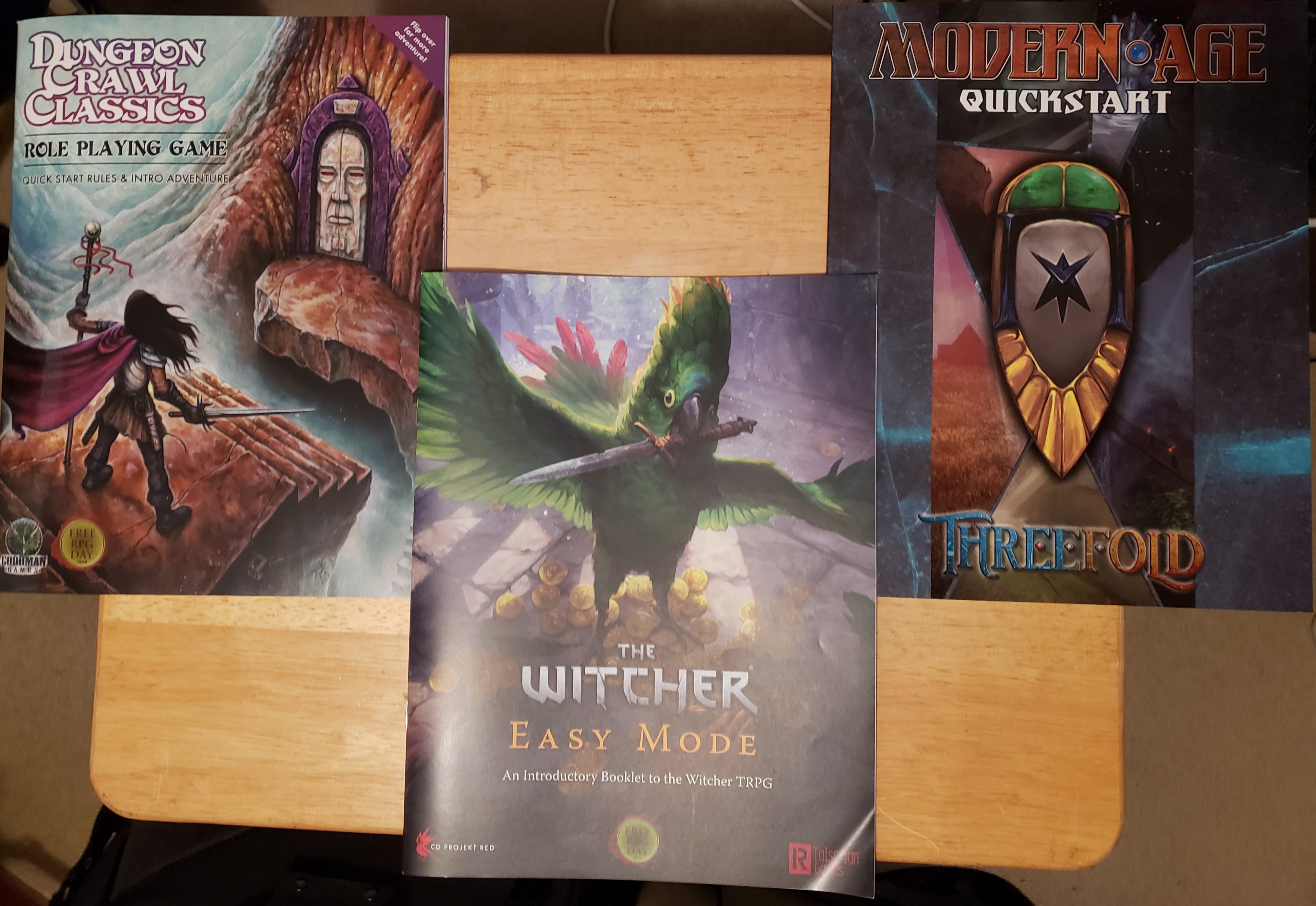 CD Projekt Red 2019 Free RPG Day THE WITCHER EASY MODE An Introductory Booklet
