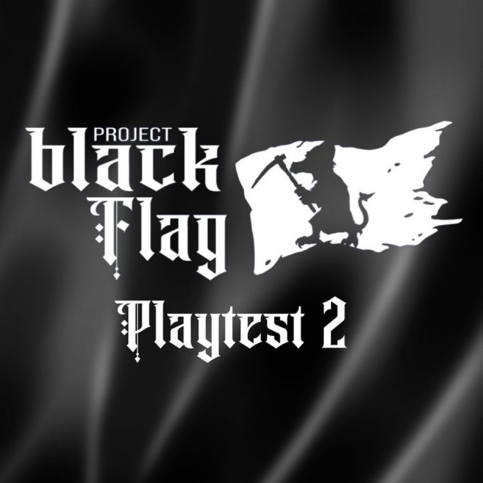 Playtest 2 black flag logo. 