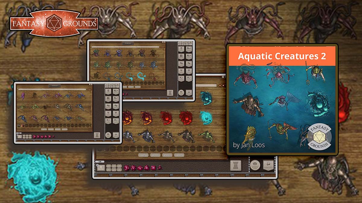 Jans Token Pack 32 - Aquatic Creatures 2(IPFGANYJLJTP32FA2).jpg