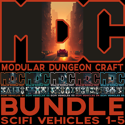 MDC - Scifi Vehicles Bundle 01-05.jpg