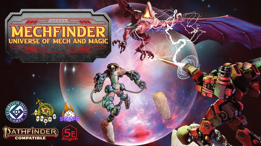 Mechfinder Universe of Mech and Magic Pathfinder 2e & D&D 5e.png