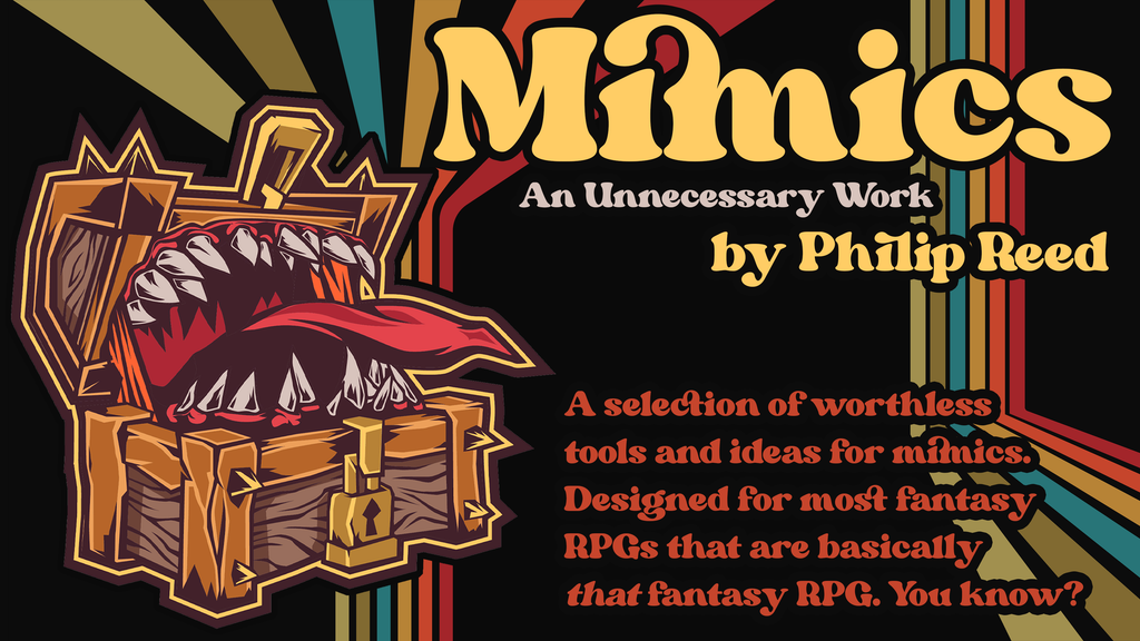 Mimics, An Unnecessary Work, for Use With Fantasy RPGs.png