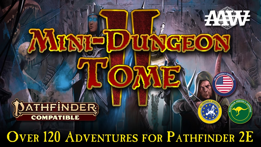 Mini-Dungeon Tome II for Pathfinder 2e.png