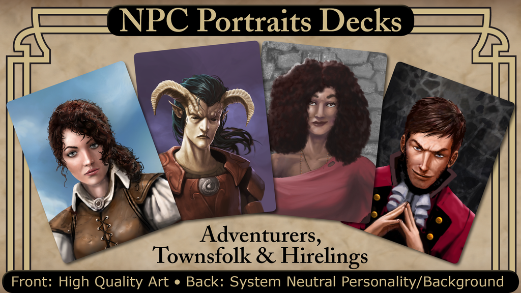 NPC Portraits Decks- Adventurers, Townsfolk, and Hirelings.png