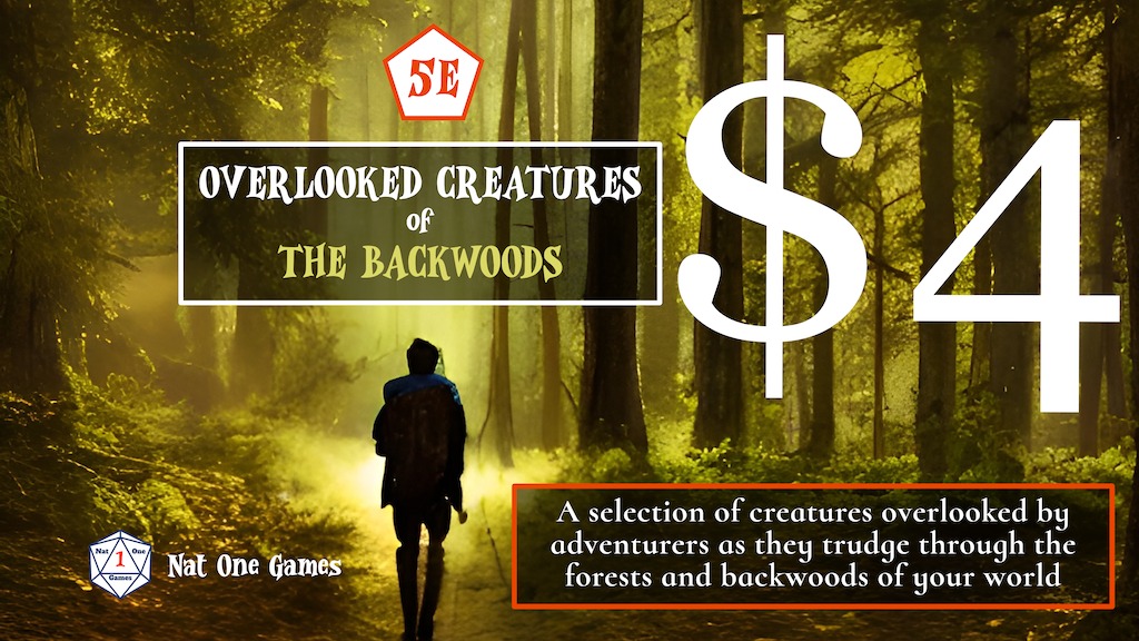 Overlooked Creatures of the Backwoods 5E Bestiary.jpg