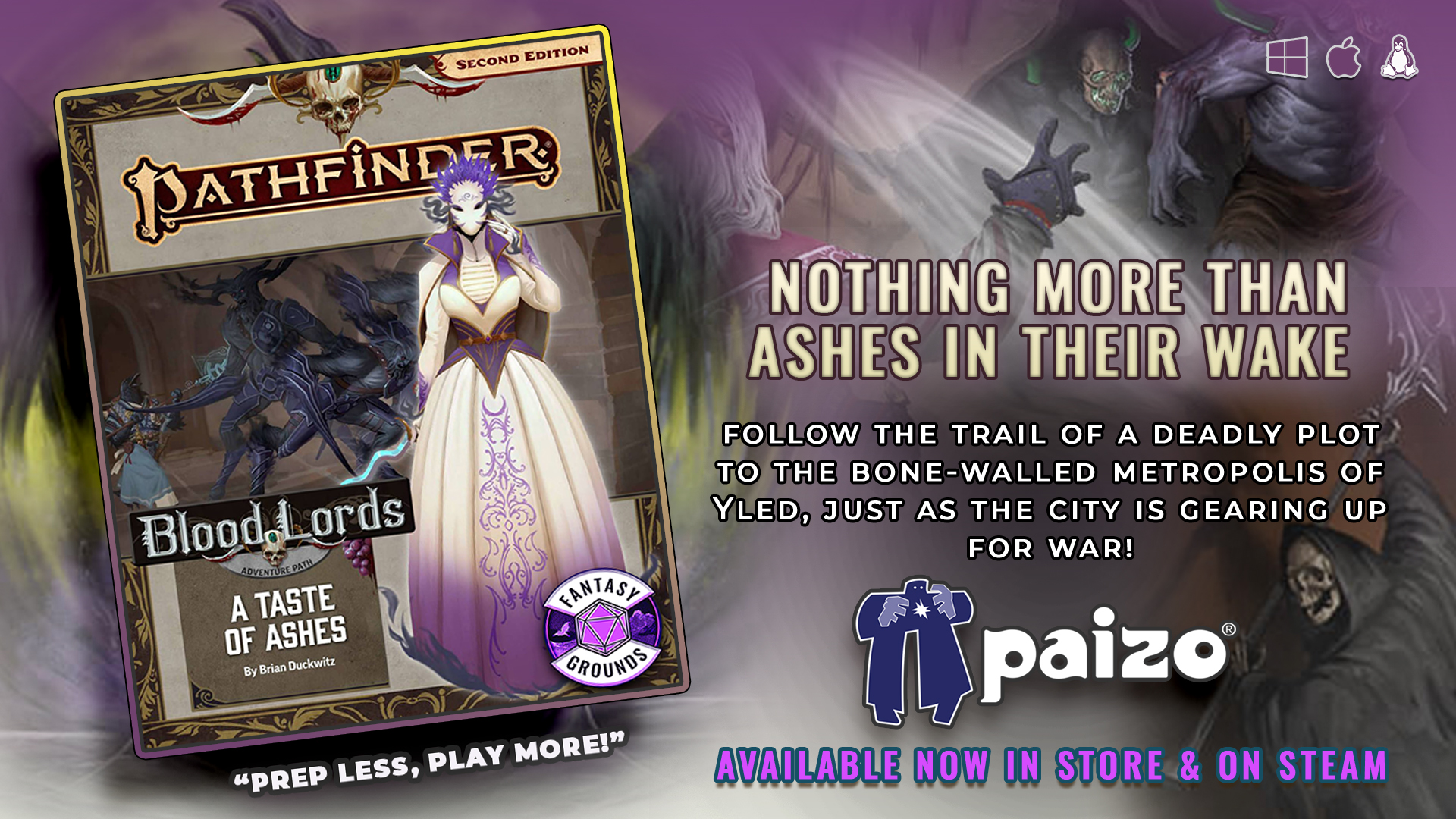 Pathfinder 2 RPG - Blood Lords AP 5 A Taste of Ashes(PZOSMWPZO90185FG).jpg