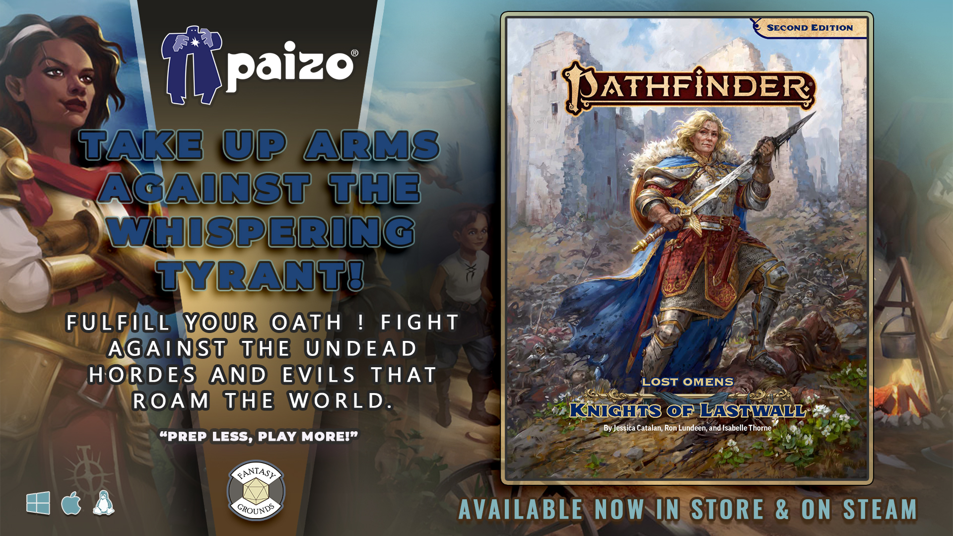 Pathfinder 2 RPG - Lost Omens Knights of Lastwall(PZOSMWPZO9312FG).jpg