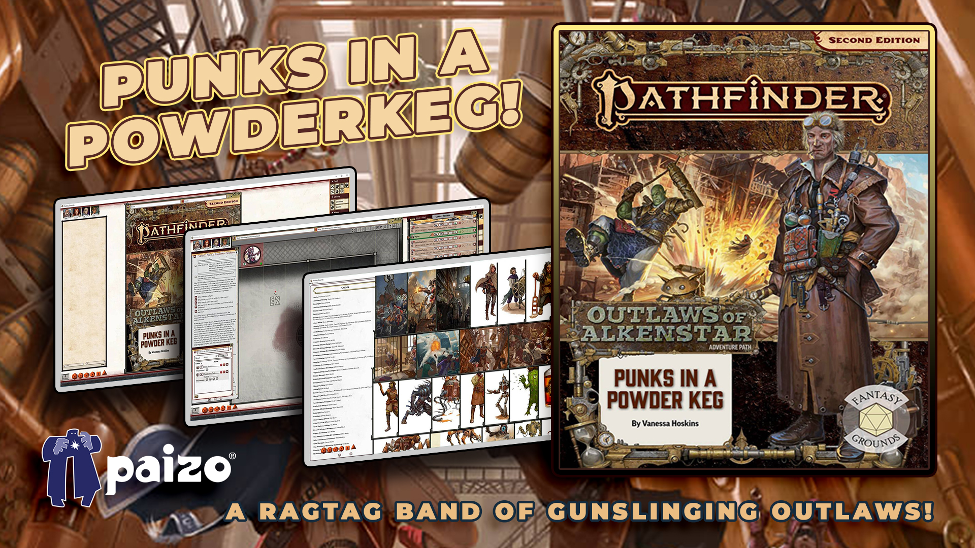 Pathfinder 2 RPG - Outlaws of Alkenstar AP 1 Punks in a Powderkeg(PZOSMWPZO90178FG).jpg
