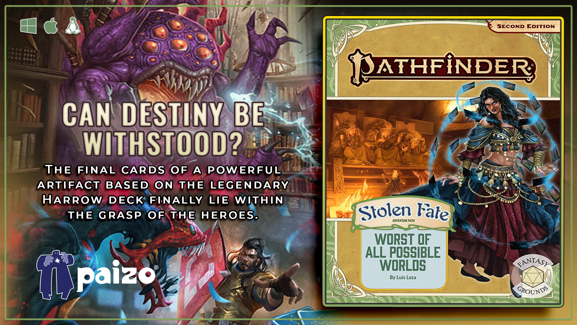 Pathfinder 2 RPG - Stolen Fate AP 3 Worst of All Possible Worlds(PZOSMWPZO90192FG).jpg