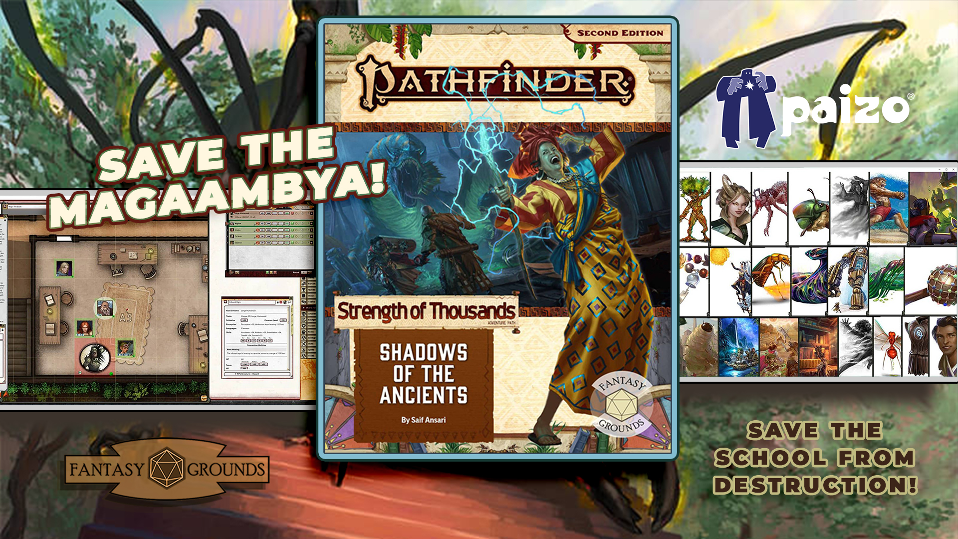 Pathfinder 2 RPG - Strength of Thousands AP 6 Shadows of the Ancients(PZOSMWPZO90174FG).jpg
