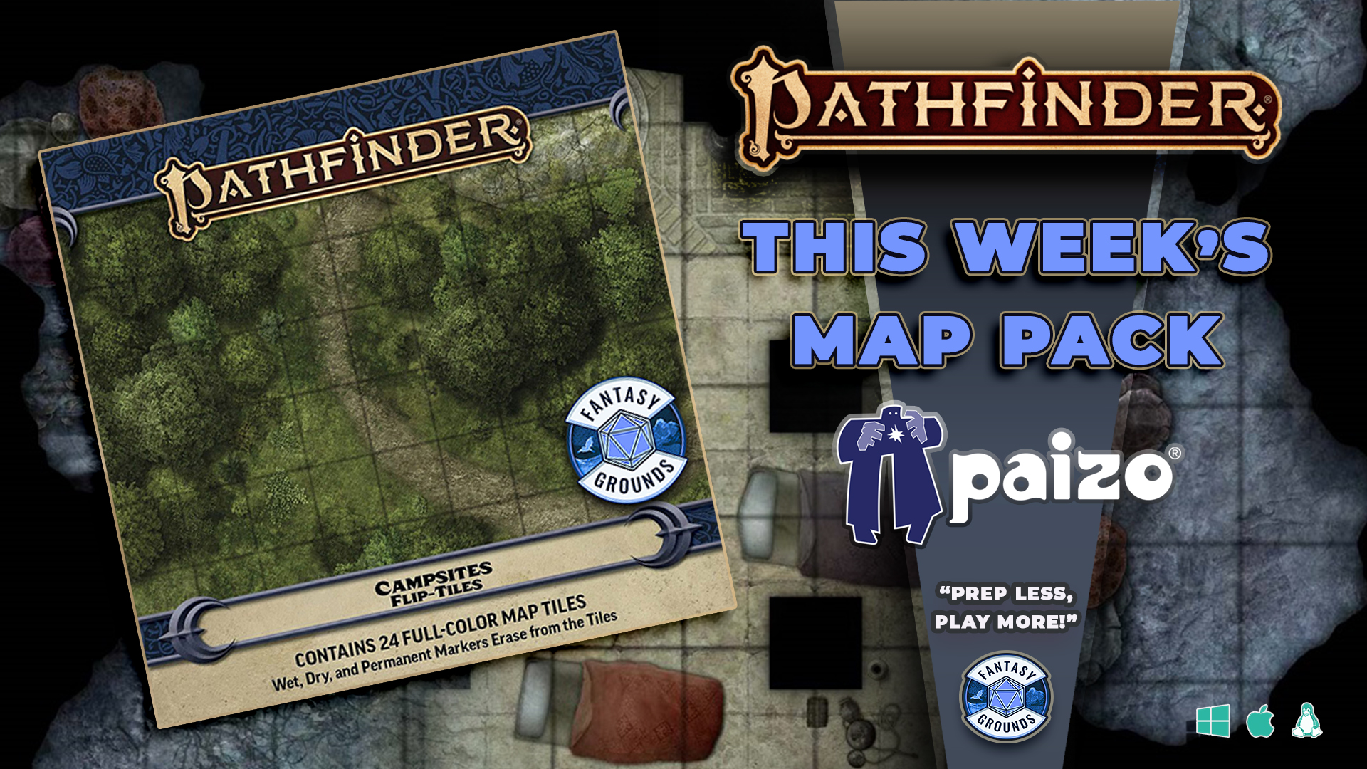 Pathfinder RPG - Pathfinder Flip-Tiles - Campsite(PZOSMWPZO4095FG).jpg