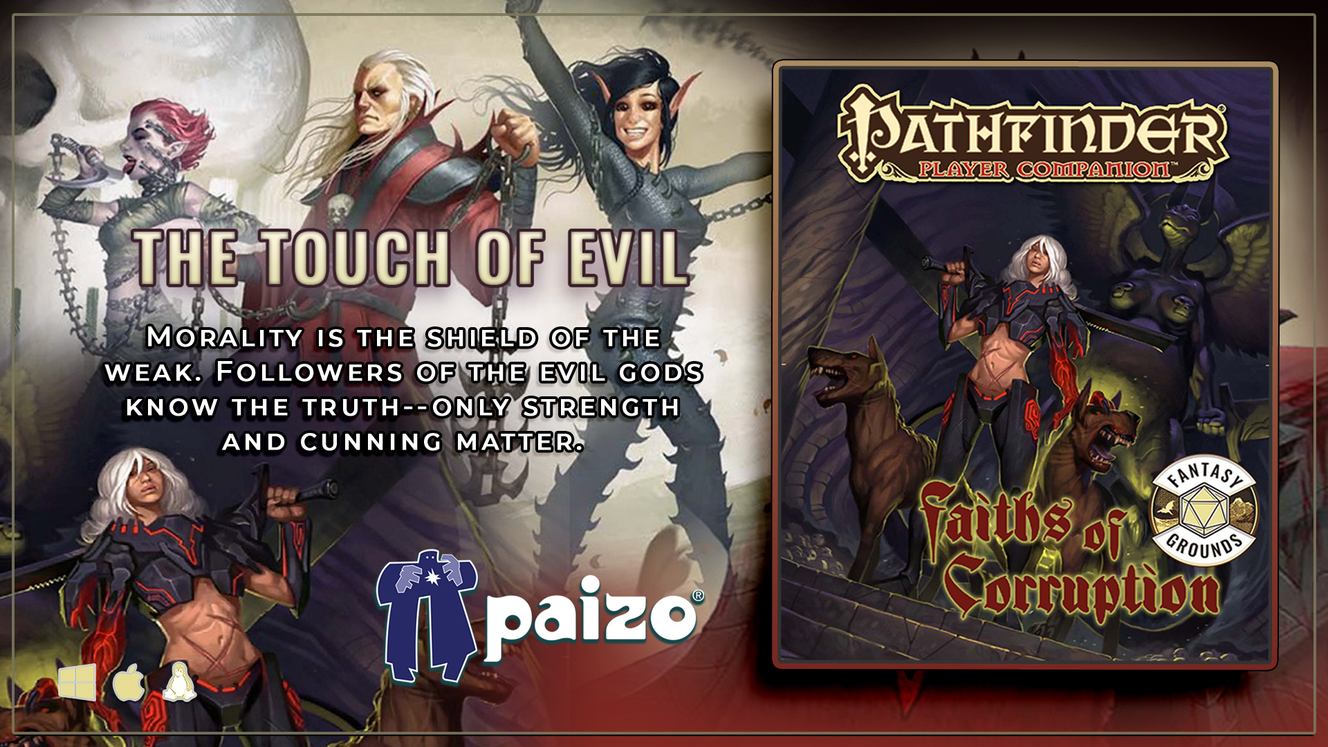 Pathfinder RPG - Pathfinder Player Companion Faiths of Corruption.jpg