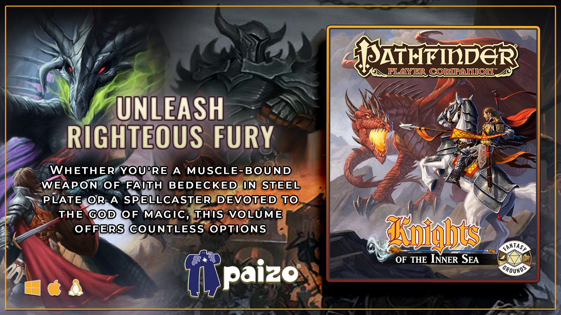 Pathfinder RPG - Pathfinder Player Companion Knights of the Inner Sea (PZOSMWPZO9426FG).jpg