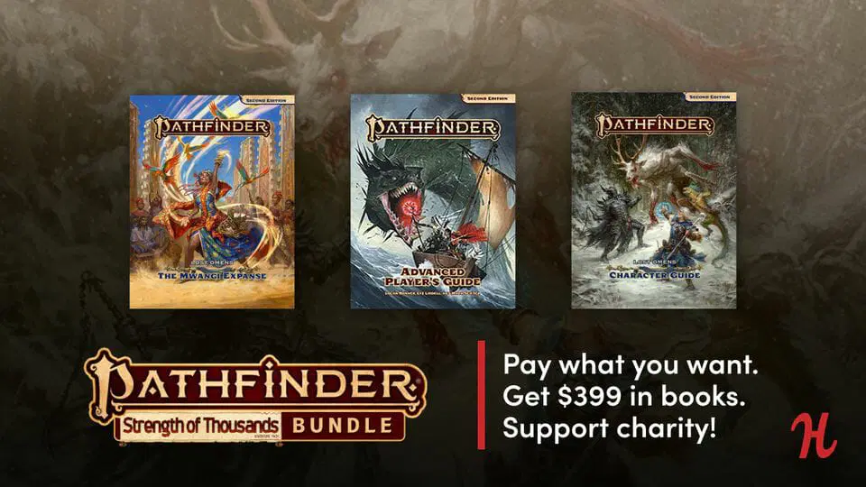 Humble Book Bundle – Pathfinder Second Edition Legacy Bundle – The Kind GM