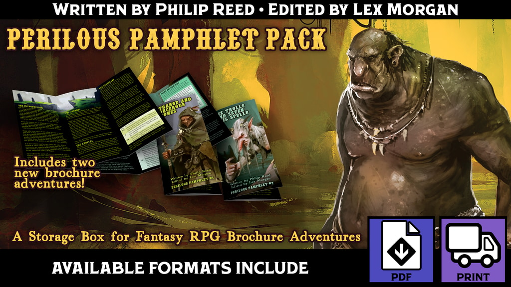 Perilous Pamphlet Pack, a Box for RPG Brochure Adventures.png