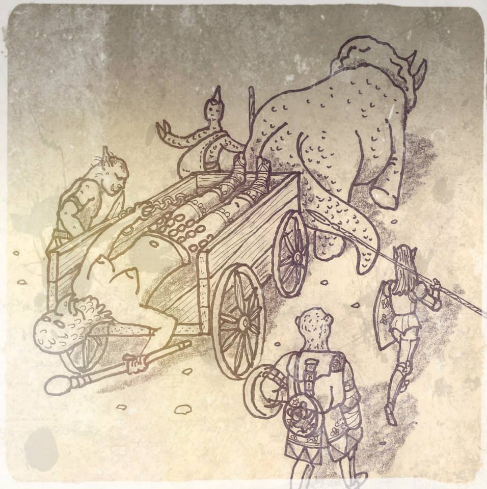 Returning with the Idol of Chaos.jpg