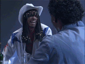 Rick James vs Charlie Murphy.gif