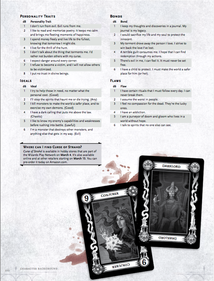 Perkins AMA Compiled; Haunted One Background Preview | EN World Tabletop  RPG News & Reviews