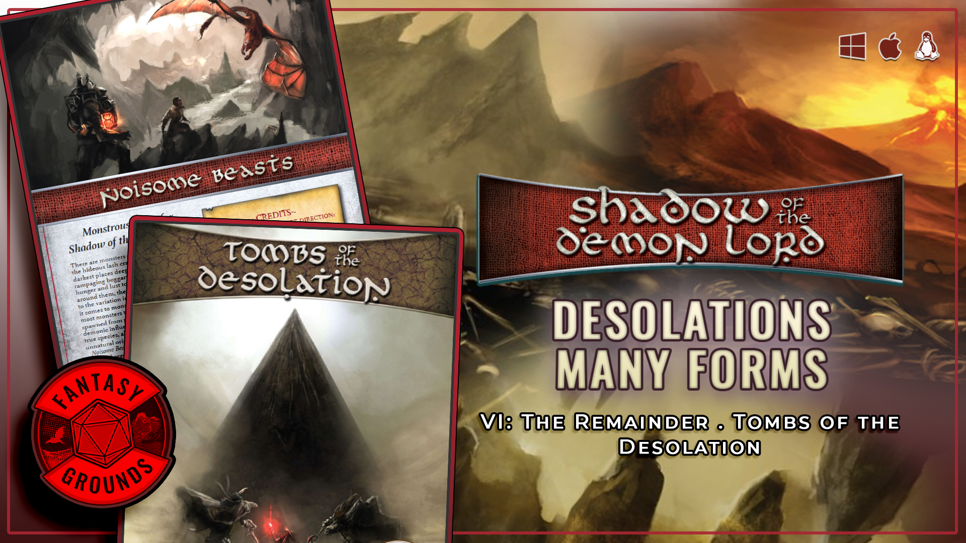 Shadow of the Demon Lord Monstrous Pack VI, Tomb of Desolation (IPFGSDLSETD).jpg