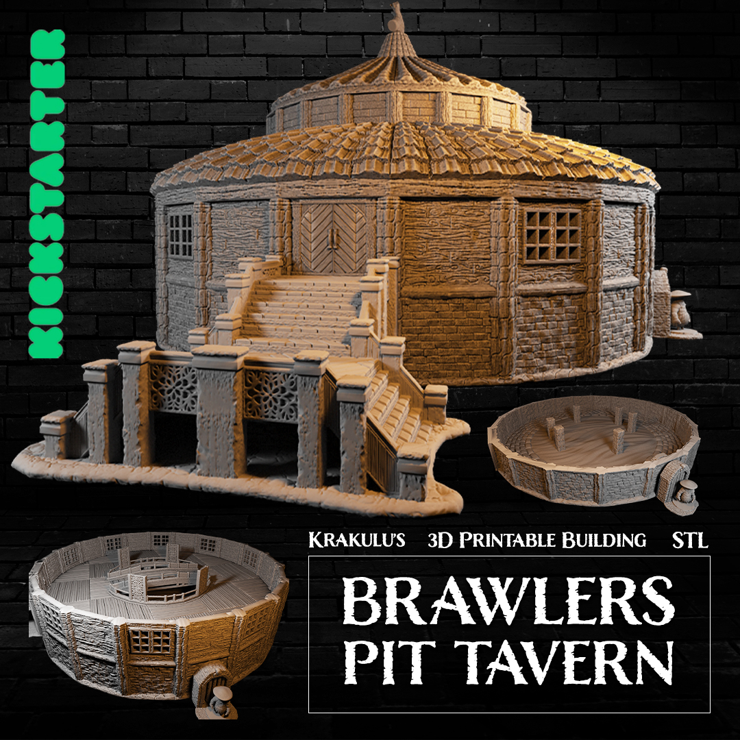 Krakulu New Kickstarter Brawlers Pit Tavern Now Liveeeee!!!!!!