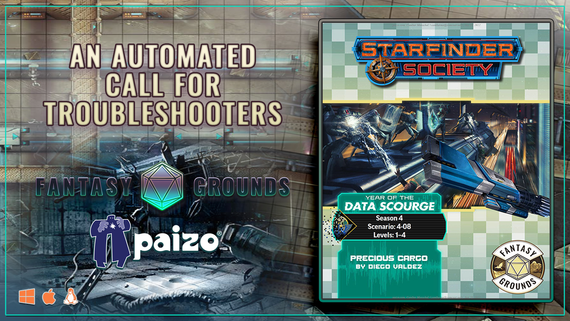 Starfinder RPG - Society Scenario #4-08 Precious Cargo (PZOSMWPZOSFS0408EFG).jpg